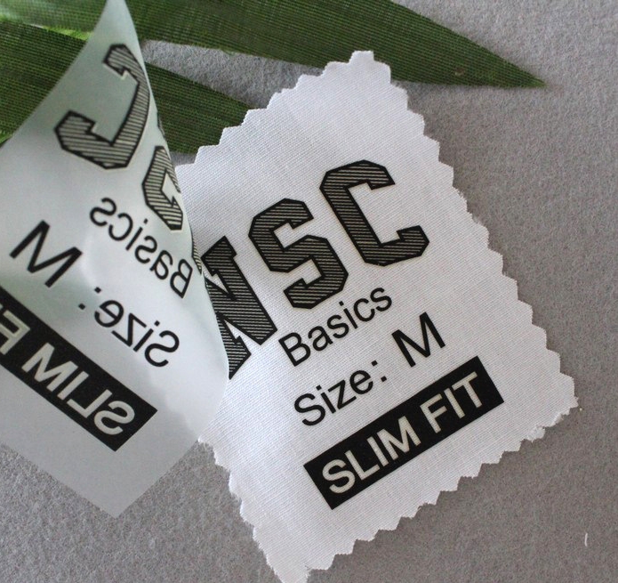 Custom bag heat transfer label heat transfer printing hot stamping green stamping.